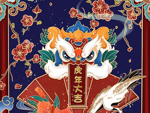 国潮插画（个人主页-ZNTgxMjY5MjQ=） - 艺术插画 - 站酷设计师一只真诚七原创素材 - 站酷ZCOOL