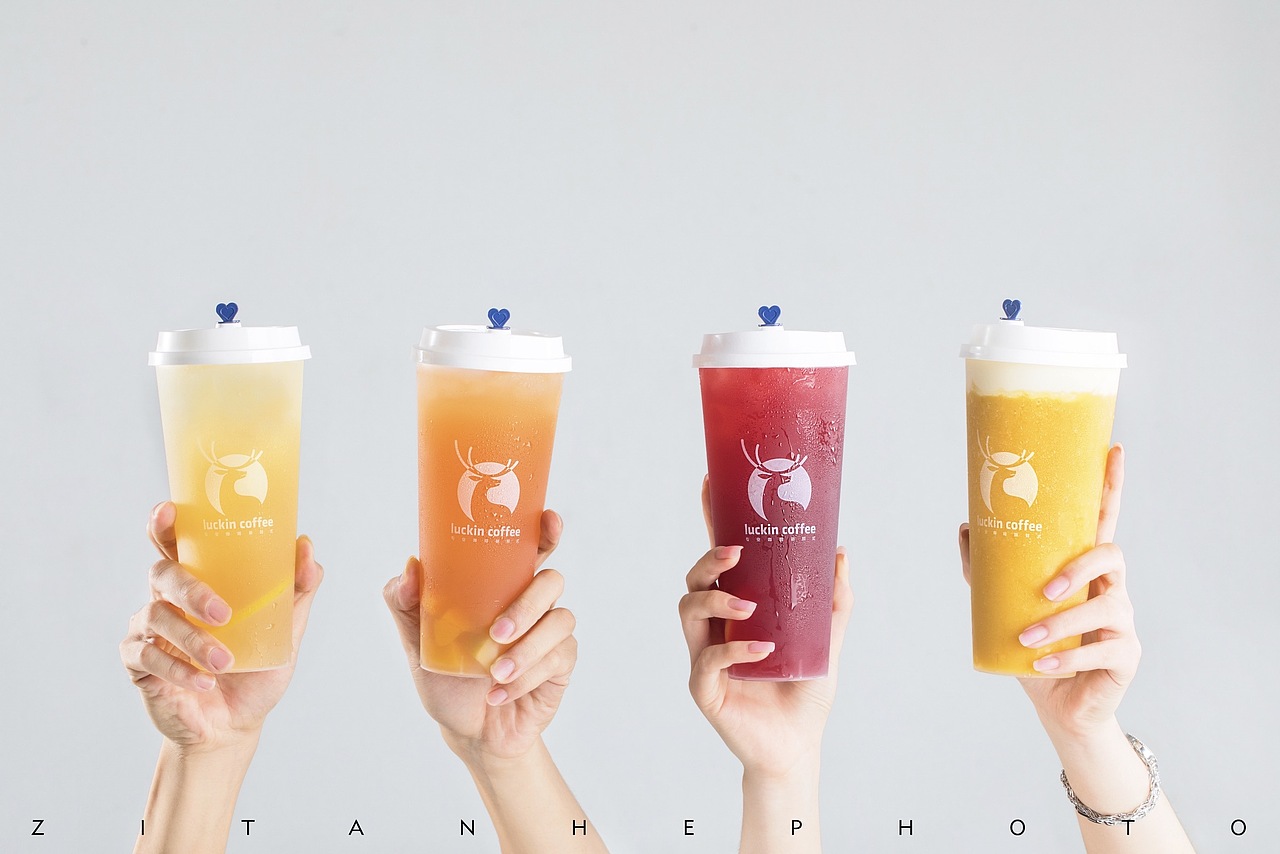 瑞幸小鹿茶拍摄