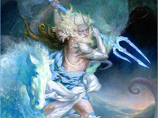 《海皇·波塞冬》黄光剑作品 
