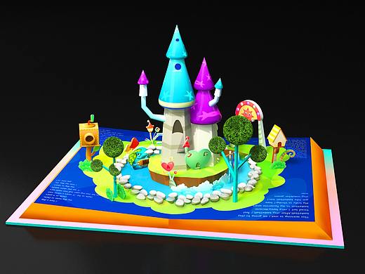 童话故事商场美陈