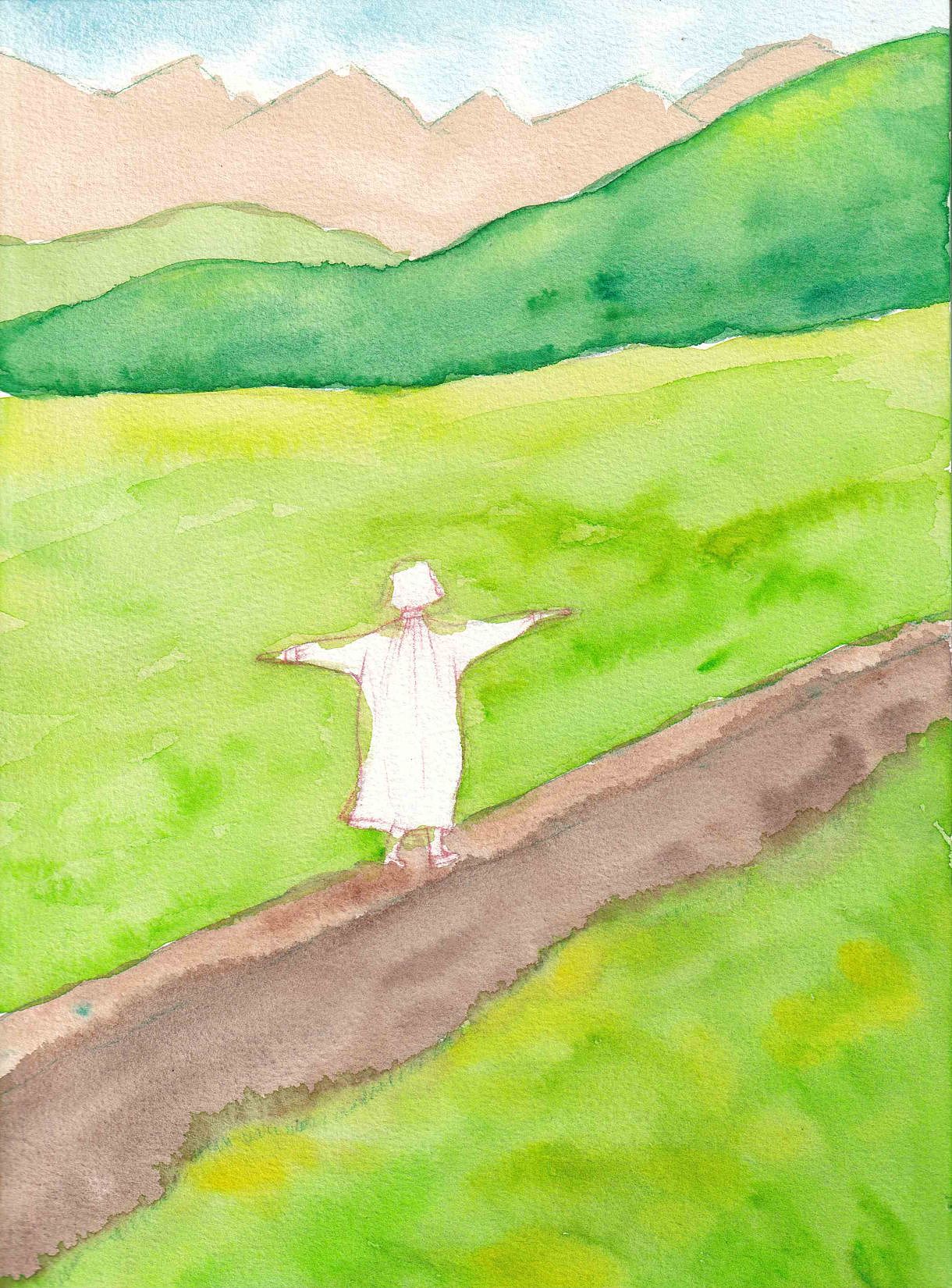 春天插画《春风十里》