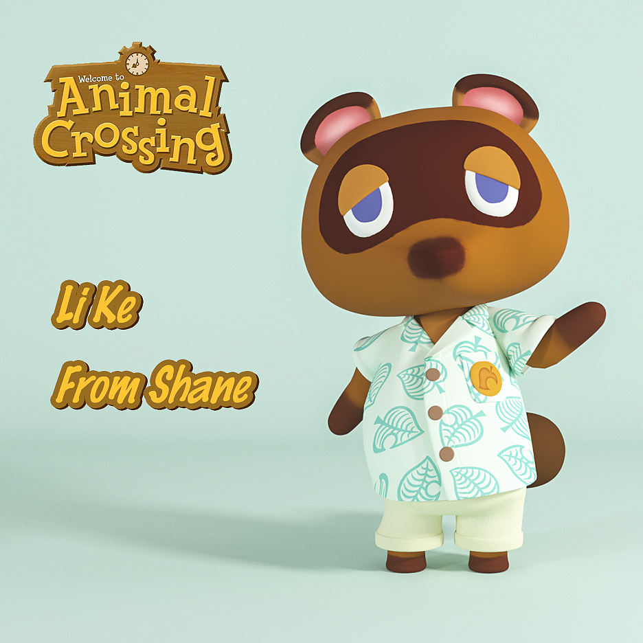 集合啦！動物森友會.角色建模練習(xí)（圖ZMjA1MjY0MTMy） - 動畫/影視 - 站酷設(shè)計師Shane0124原創(chuàng)素材 - 站酷ZCOOL