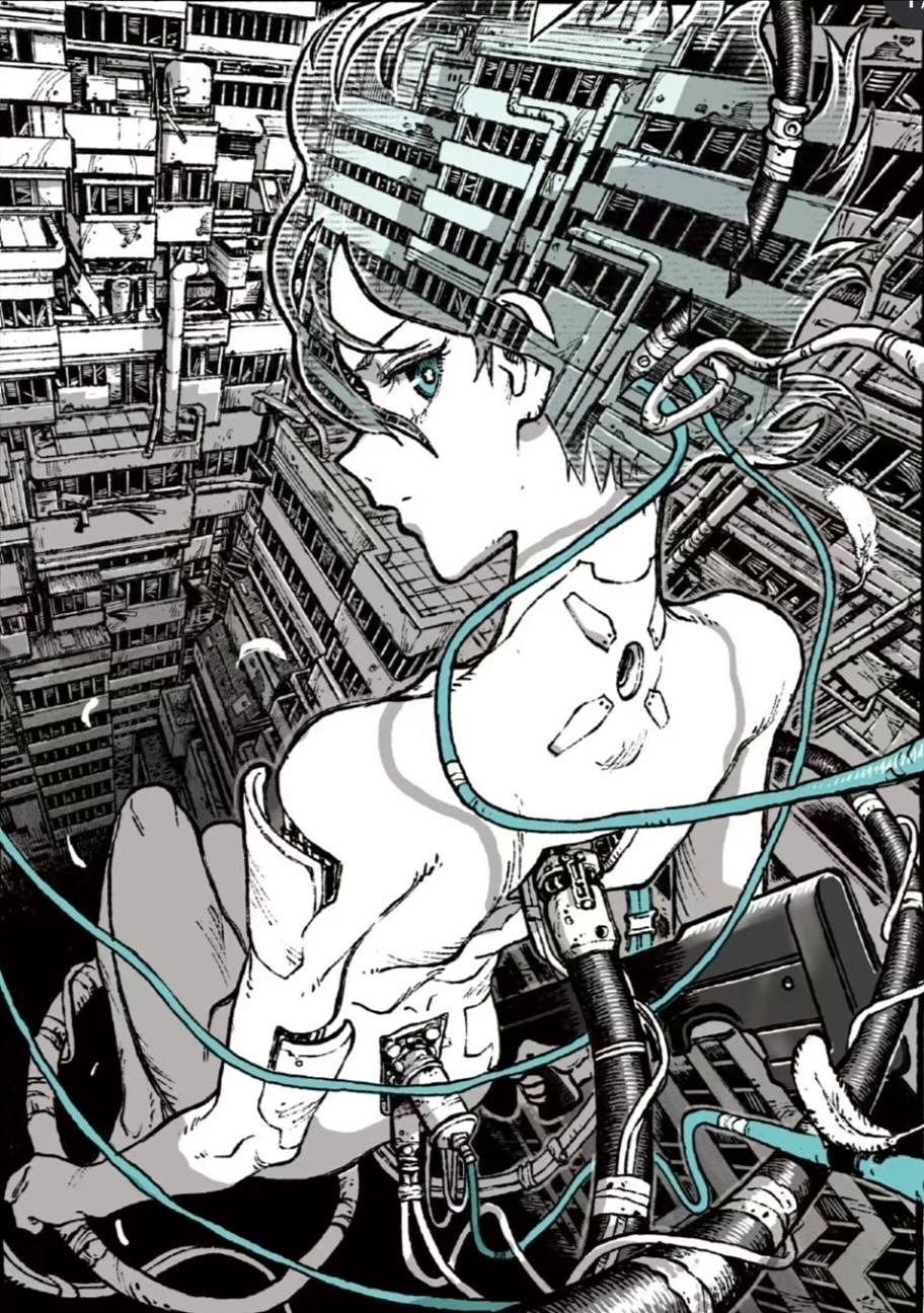 赛博朋克（临摹）（图ZMzU4MDg2NTQ4） - 单幅漫画 - 站酷设计师啵啵嘭原创素材 - 站酷ZCOOL