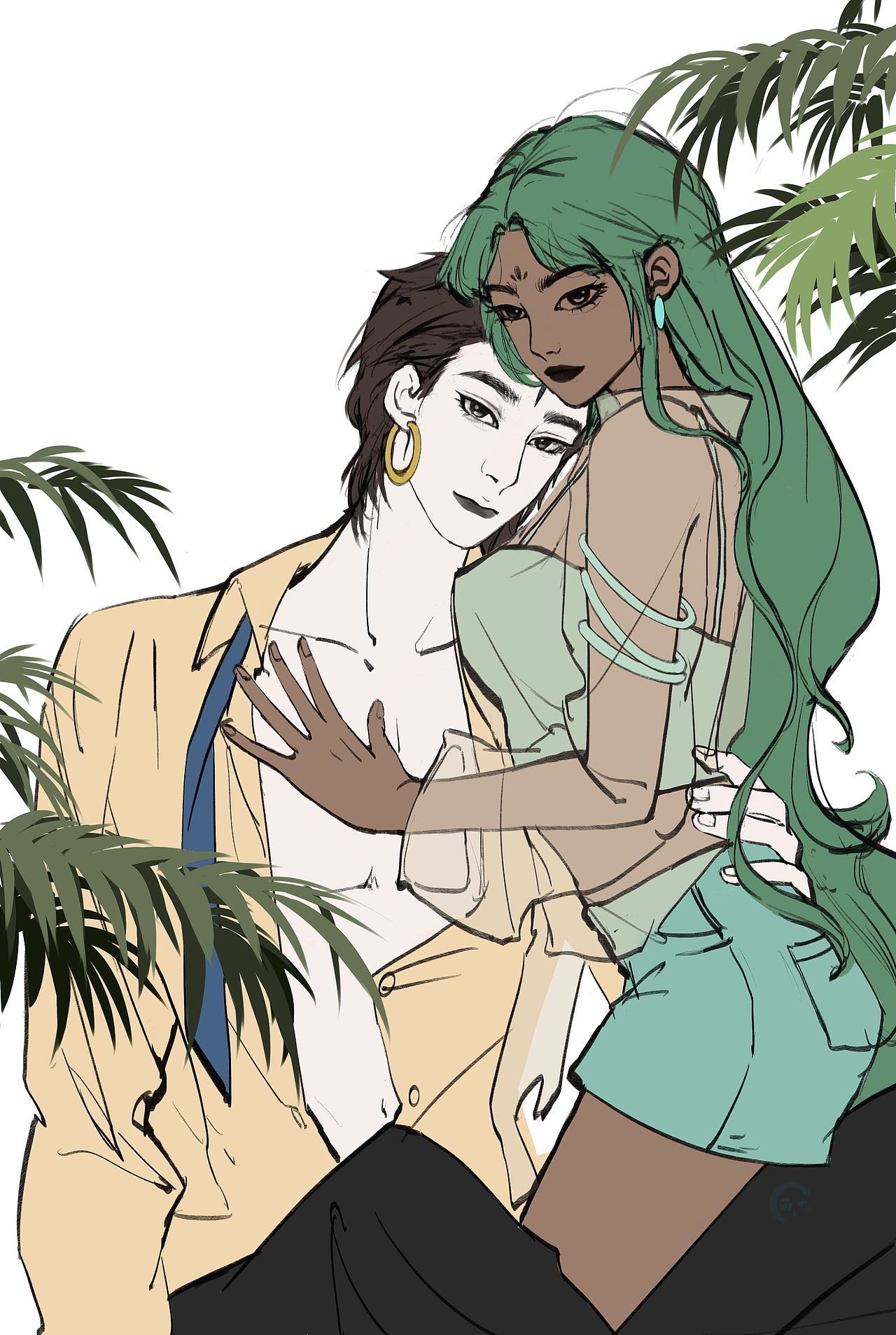 杨戬与山鬼的甜蜜生活