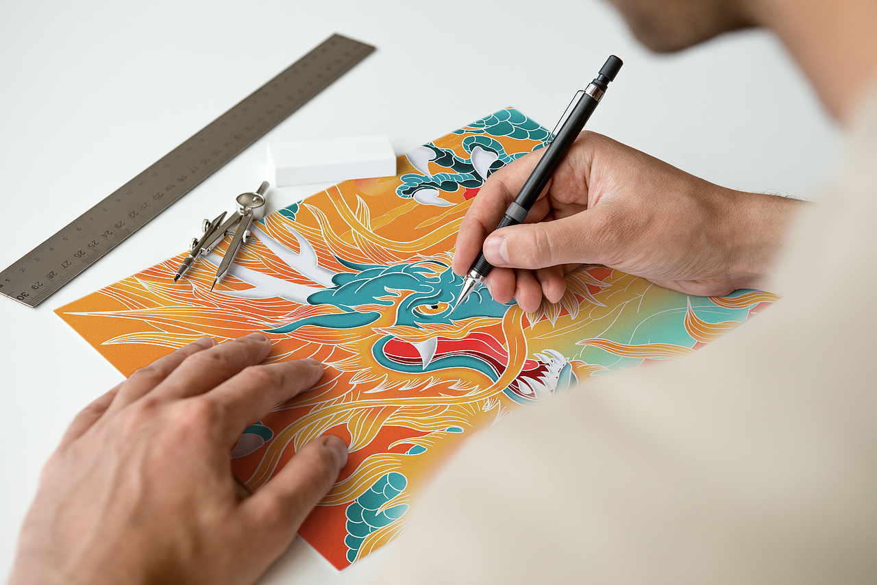 商业插画龙王寻庙（图ZMjA3NTYyMzQw） - 商业插画 - 站酷设计师怎得不见你身影原创素材 - 站酷ZCOOL