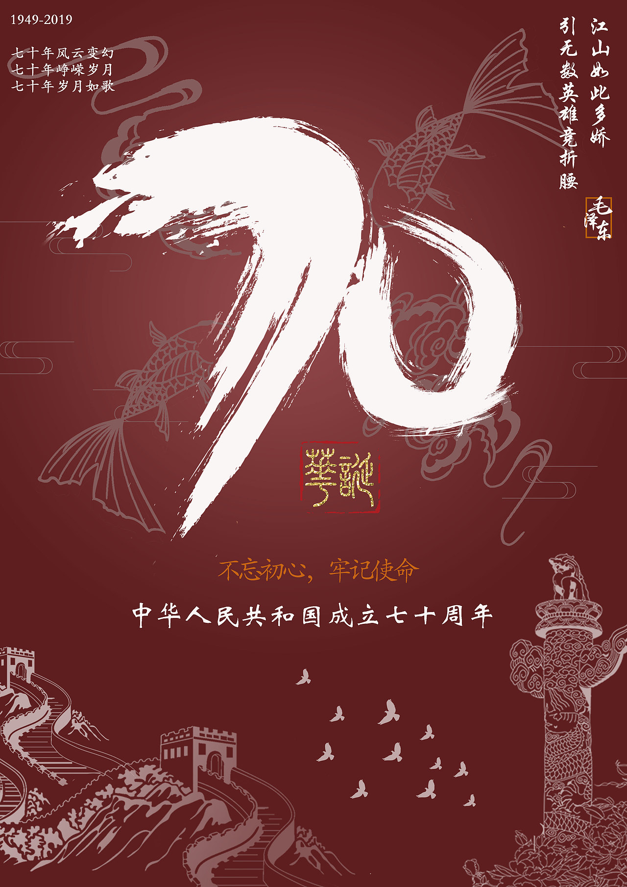 大二做的第一张海报!!