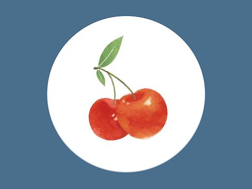 包装插画-樱桃:cherries: