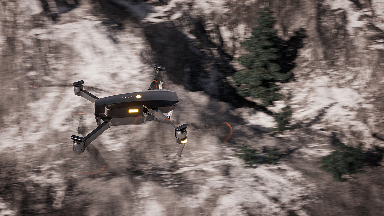 DJI Mavic Pro无人机渲染（图ZMzAyNDEzNjky） - 其他三维 - 站酷设计师Jooooojo原创素材 - 站酷ZCOOL