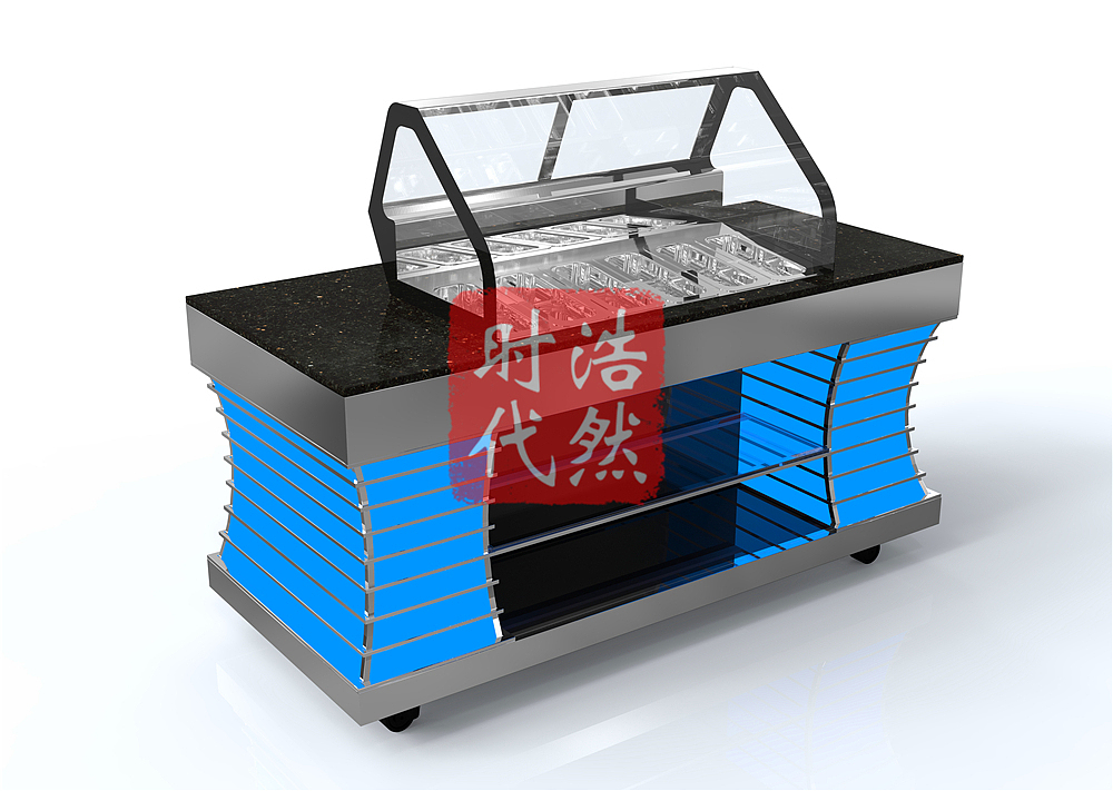 宴会厅餐厅折叠布菲台自助餐台效果图及图片