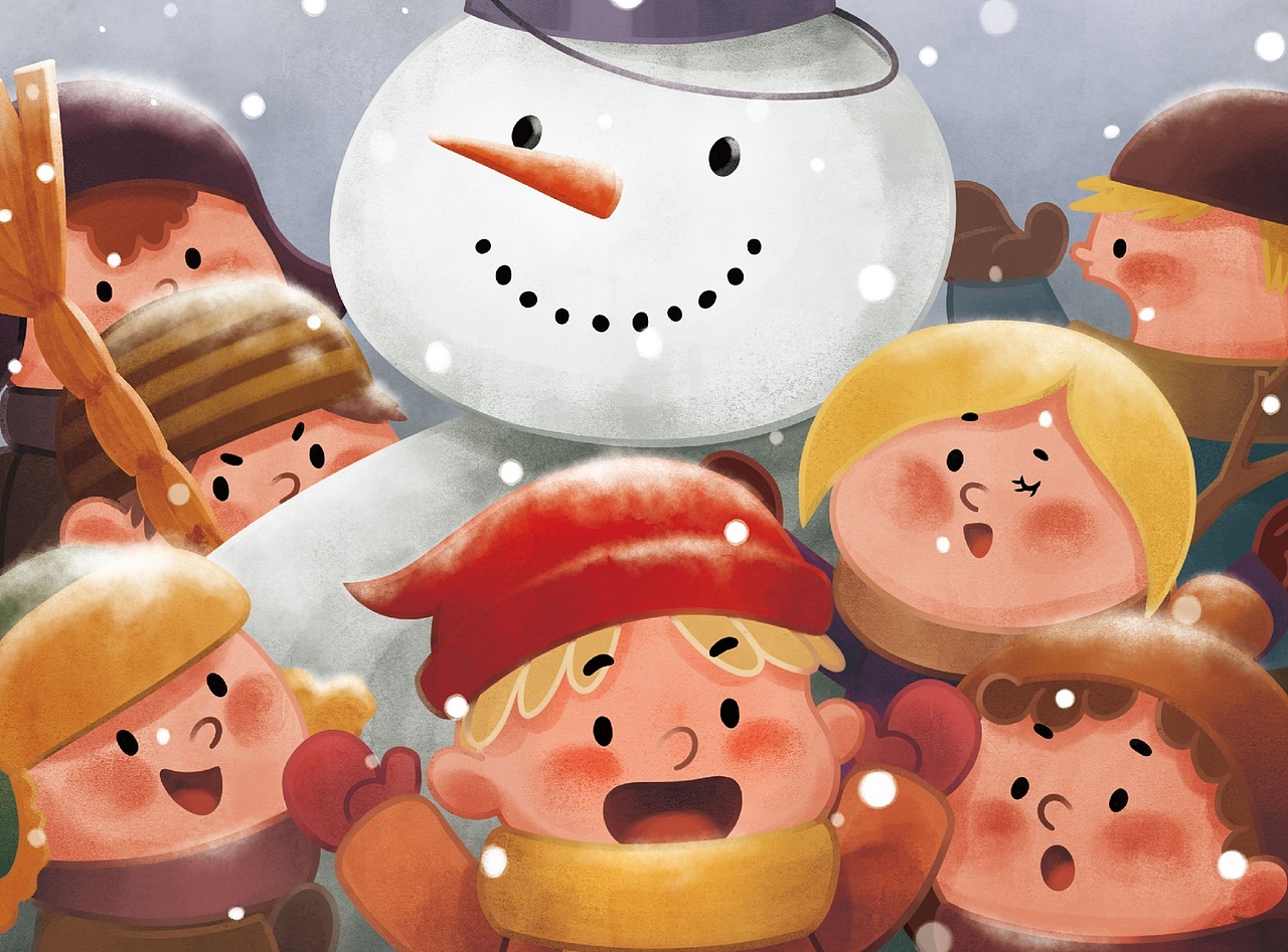 儿童绘本下雪了