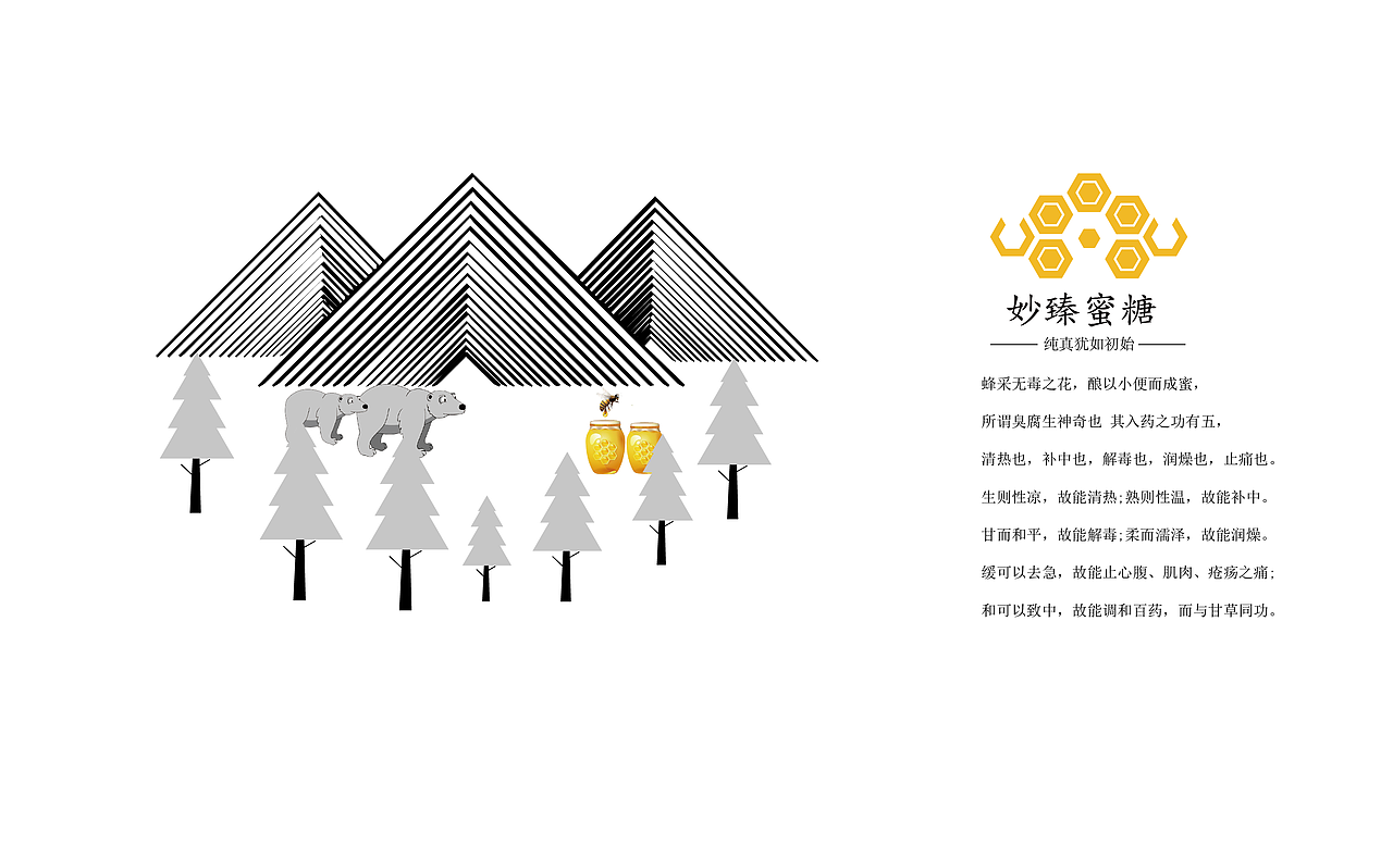 蜂蜜包装（图ZMTQ1MzgwMzc2） - 包装 - 站酷设计师qingfeng414原创素材 - 站酷ZCOOL
