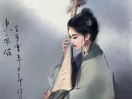 水墨水彩尝试