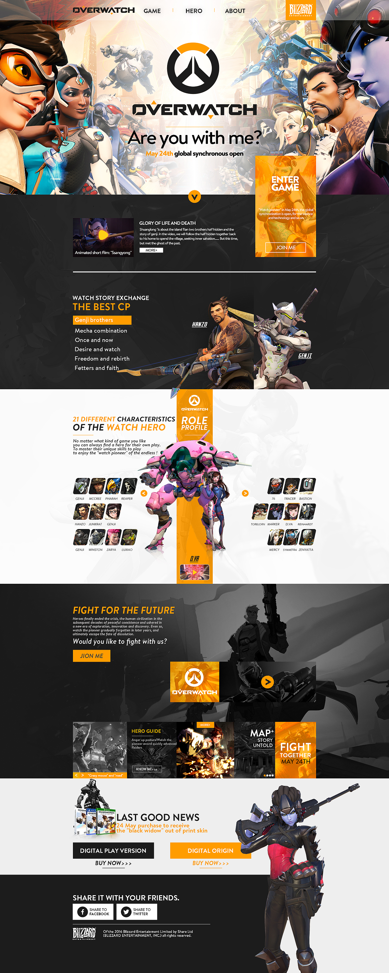 【守望先锋】OverWatch(图ZNDg4OTExNzI=) - 游戏/娱乐 - 站酷设计师Rotos原创素材 - 站酷ZCOOL