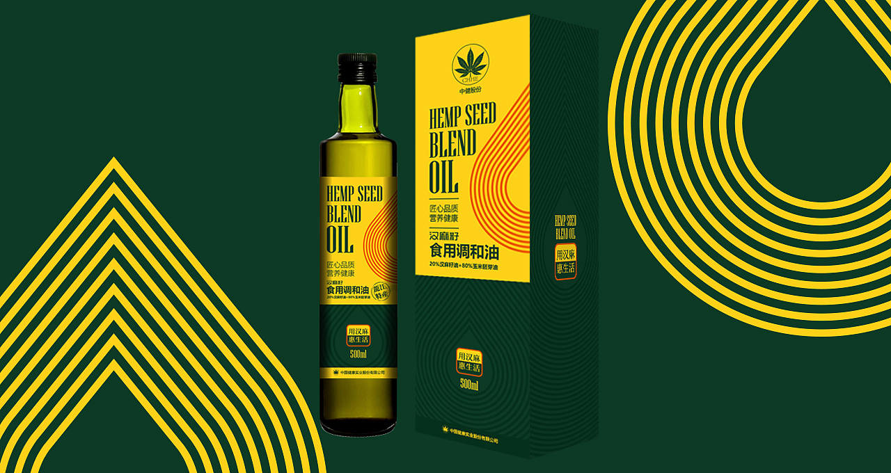 汉麻籽油 | 产品包装设计（图ZMTMwMTk4Mjcy） - 包装 - 站酷设计师有派广告原创素材 - 站酷ZCOOL