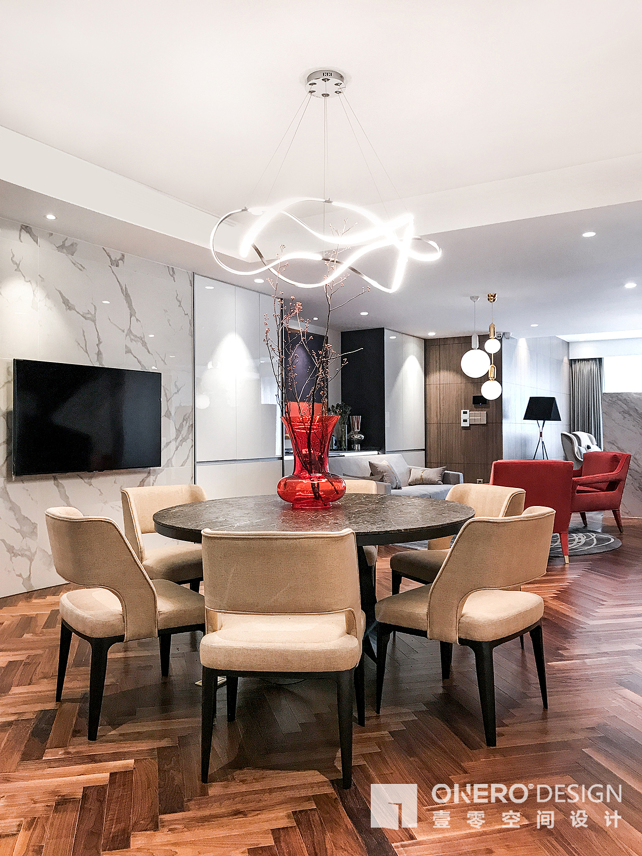 去风格化的家？这个家打通两套房，变身开阔复式！（图ZMTMyMDc3NjY0） - 家装设计 - 站酷设计师壹零设计原创素材 - 站酷ZCOOL