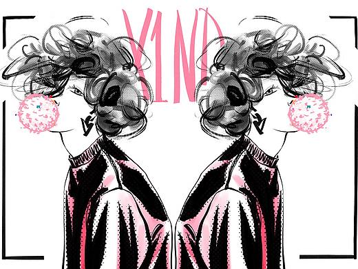 X1ND时尚插画