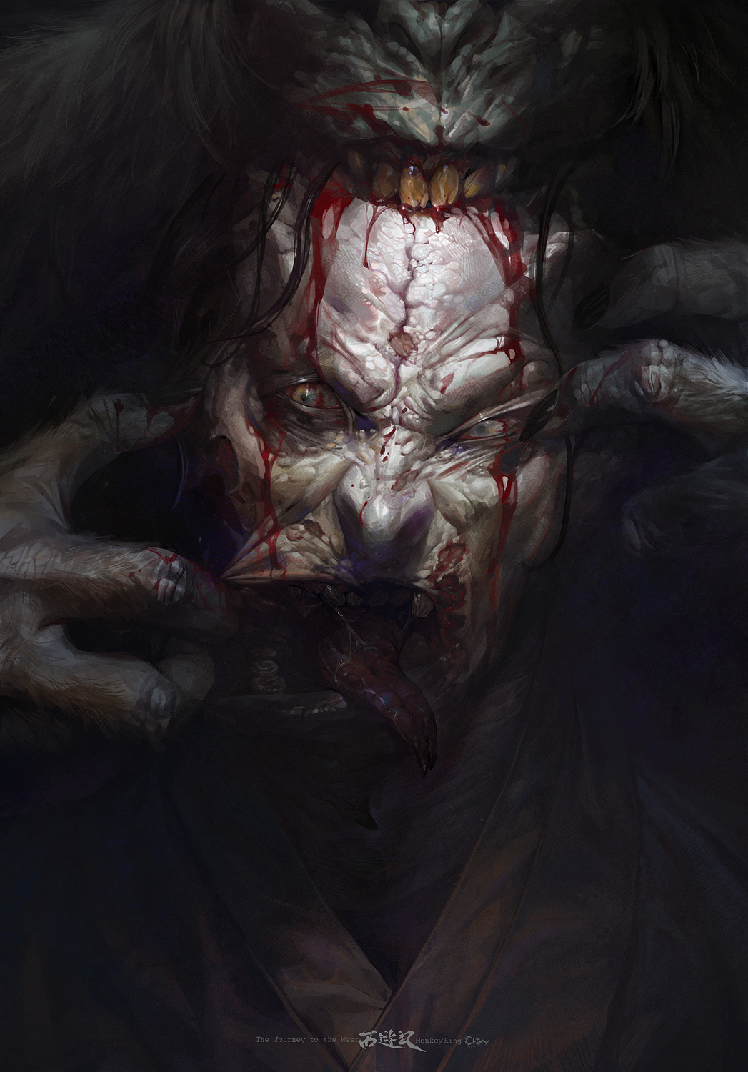 悟空|插画|概念设定|fengweic12 - 原创作品 - 站酷 (zcool)