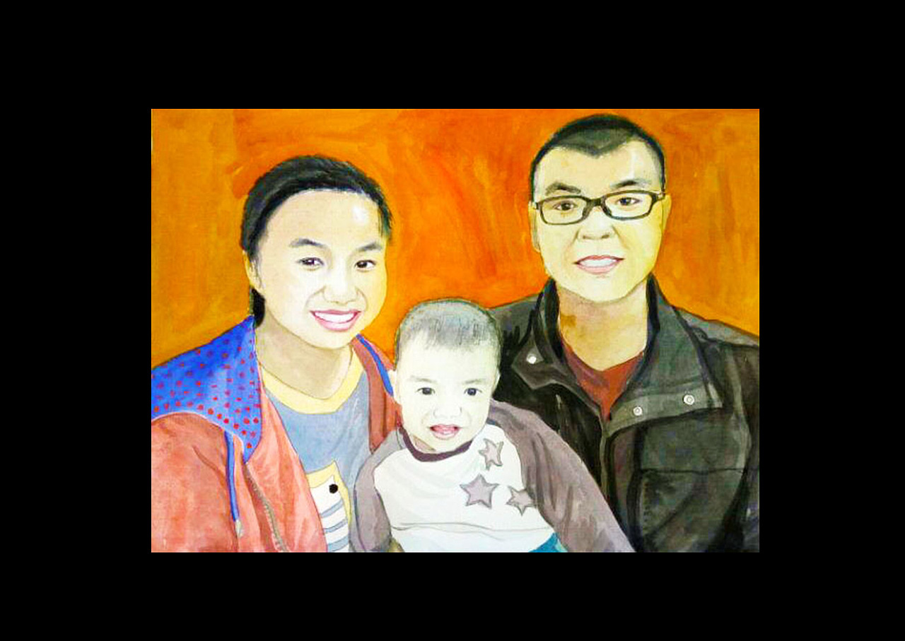 一些手绘水彩头像约稿（图ZNTUyNzUzNjQ=） - 商业插画 - 站酷设计师你好海燕子原创素材 - 站酷ZCOOL