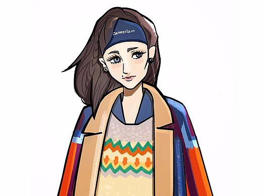 時裝插圖（個人主頁-ZMjc1NDczNDA=） - 創(chuàng)作習(xí)作 - 站酷設(shè)計師桃璽原創(chuàng)素材 - 站酷ZCOOL