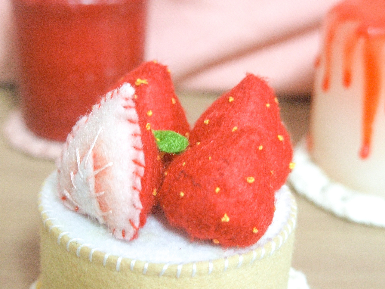 不织布蛋糕手工制作90