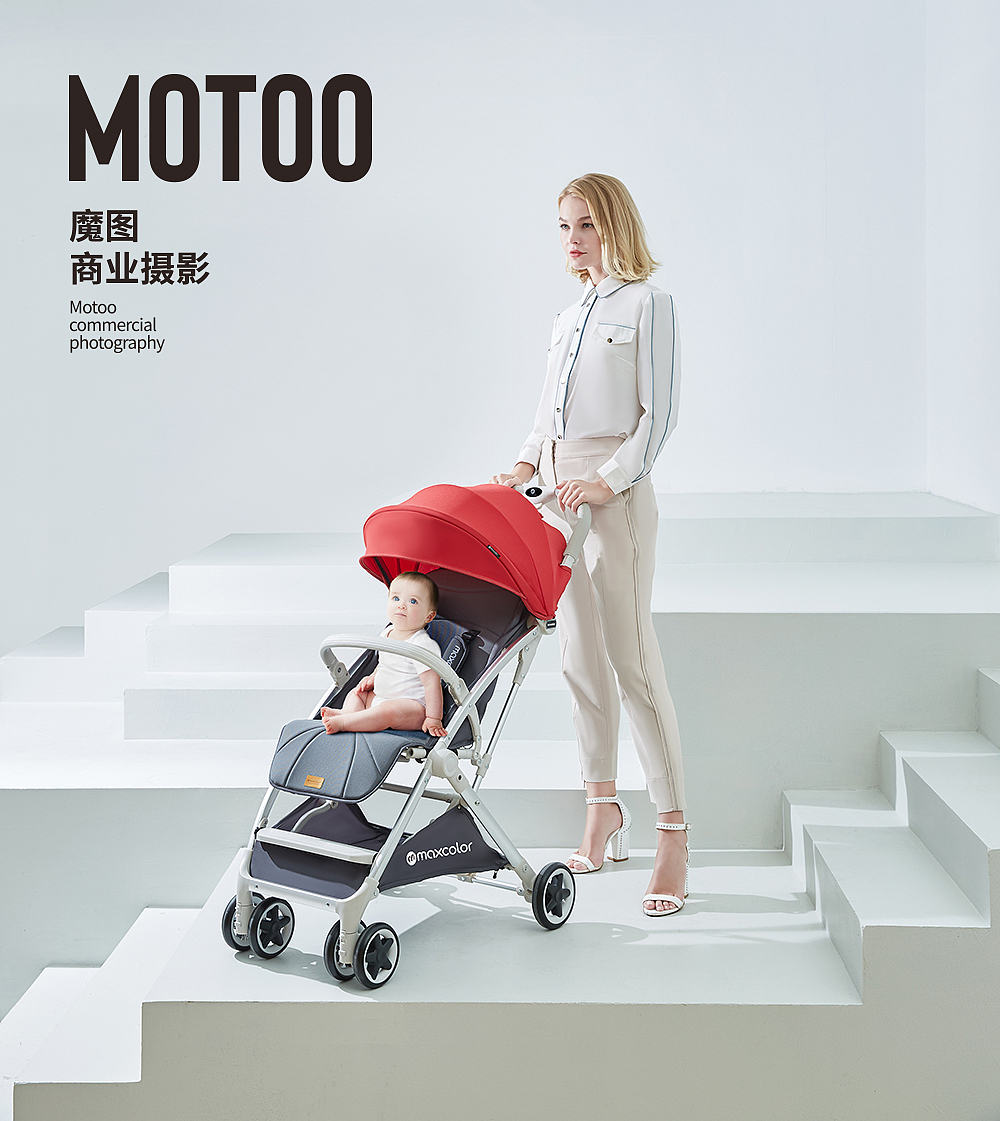 产品拍摄 | 婴儿车模特拍摄