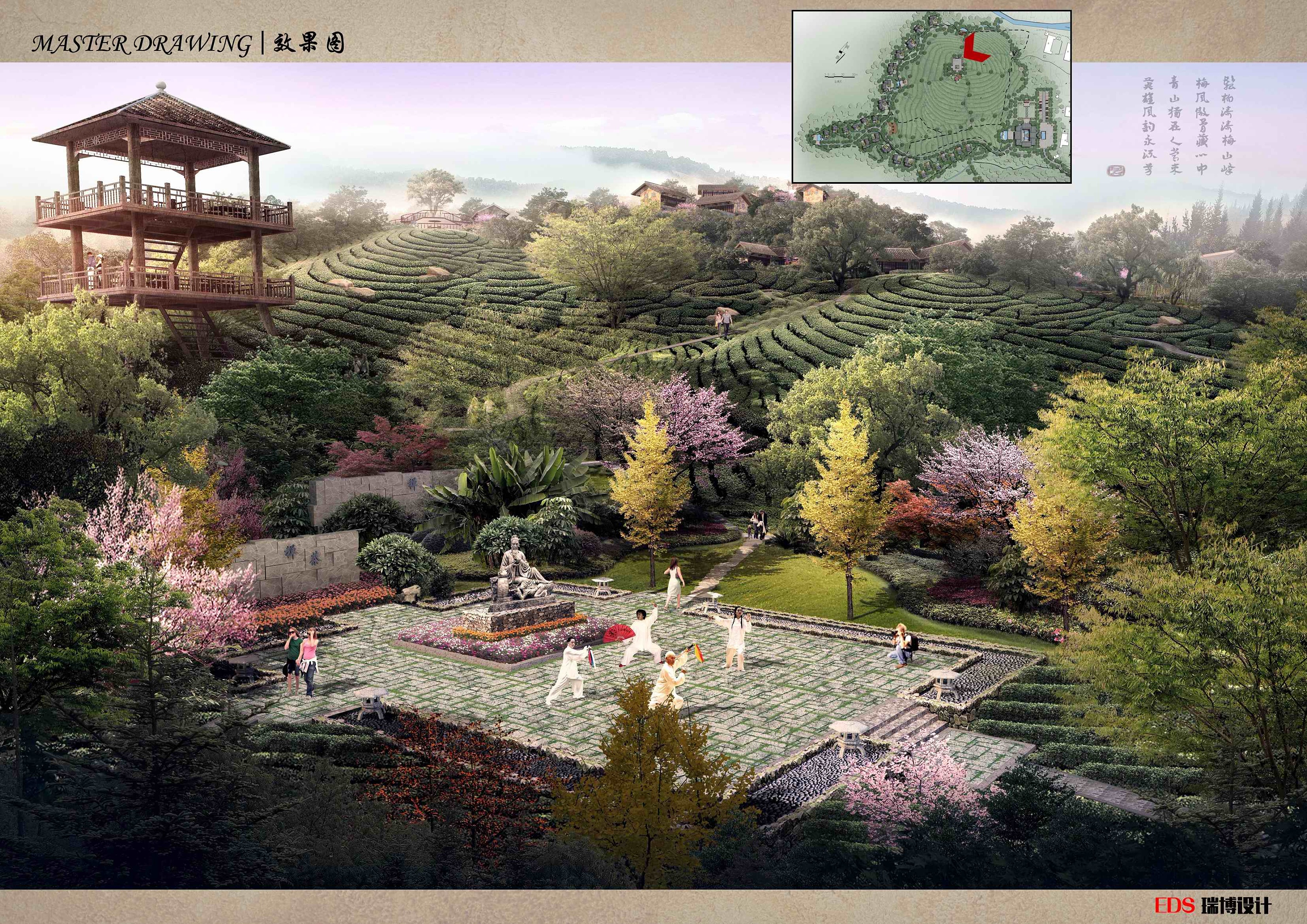 江西宜春明月山茶园|空间|景观设计|徐小芳 - 原创作品 - 站酷 (zcool