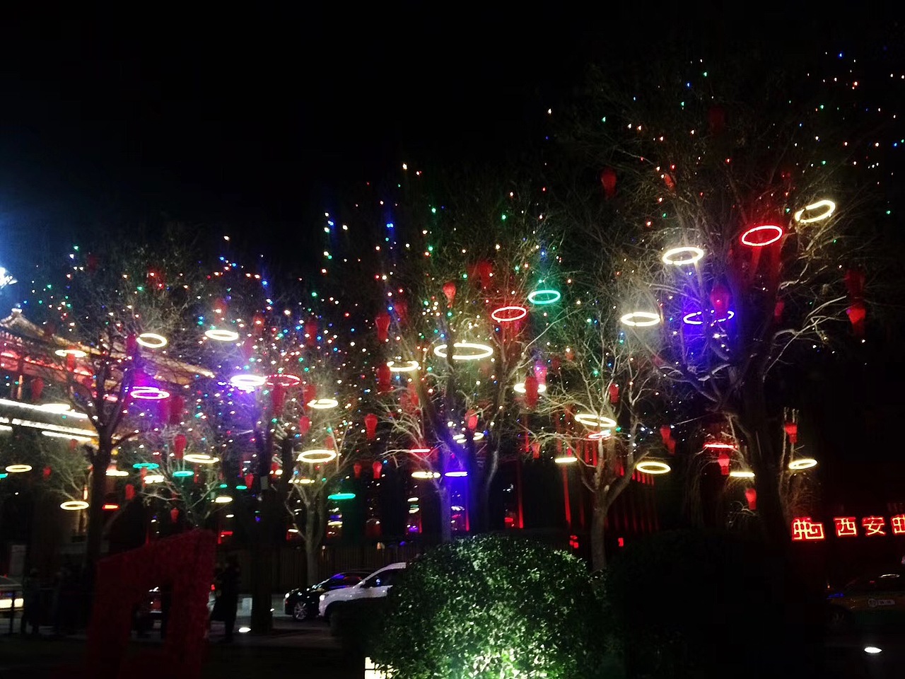 夜拍大唐不夜城