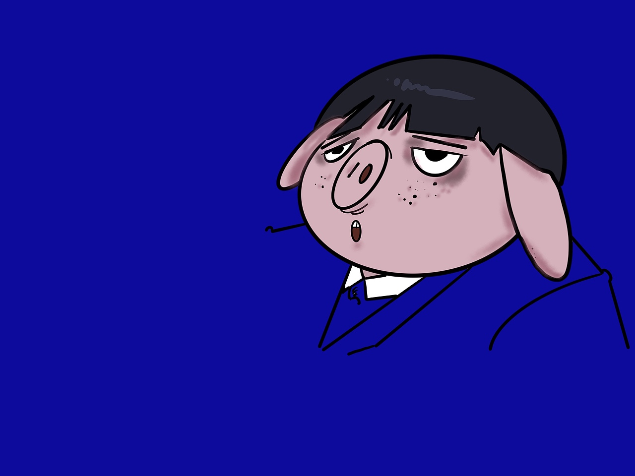 新年快乐！（图ZMTQ0ODE1NjY4） - 商业插画 - 站酷设计师王低调不会画原创素材 - 站酷ZCOOL