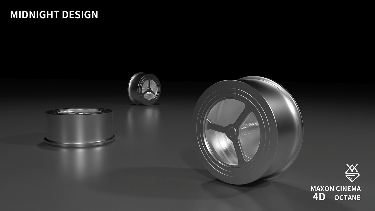 产品渲染-卡一阀门渲染案例