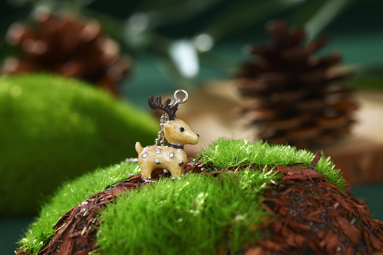 首饰摄影 | 森屿麋鹿 | 小鹿项链