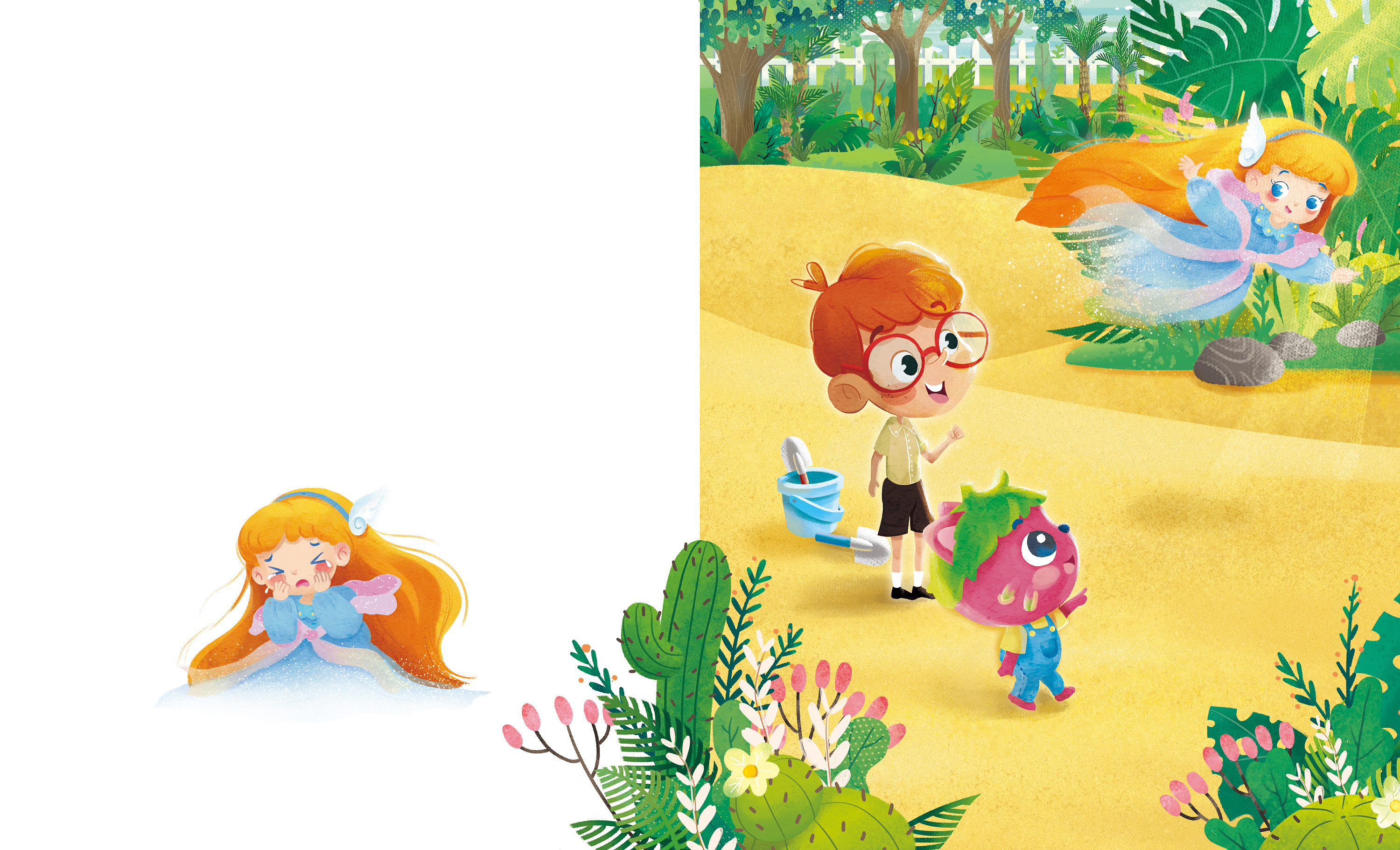 火龙果童书绘本|插画|儿童插画|正义的小包子 - 原创作品 - 站酷