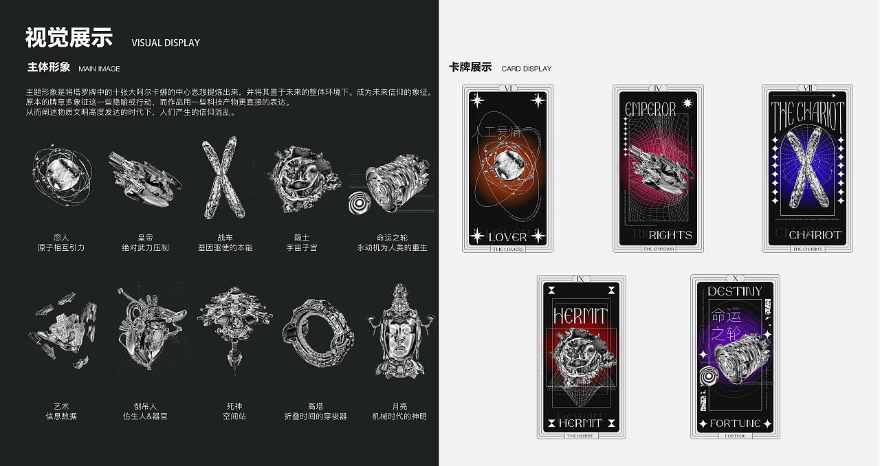 “信物时代”塔罗牌插图设计