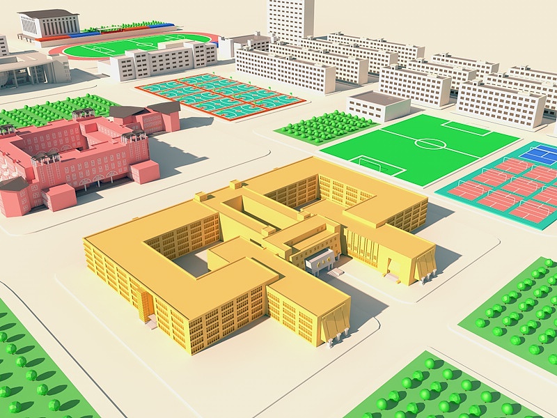 内蒙科技大学建模与H5广告制作#青春答卷2016#（图ZNTA4MDIwMDQ=） - 建筑/空间 - 站酷设计师zebulonChan原创素材 - 站酷ZCOOL
