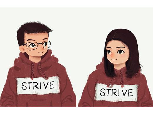插画头像