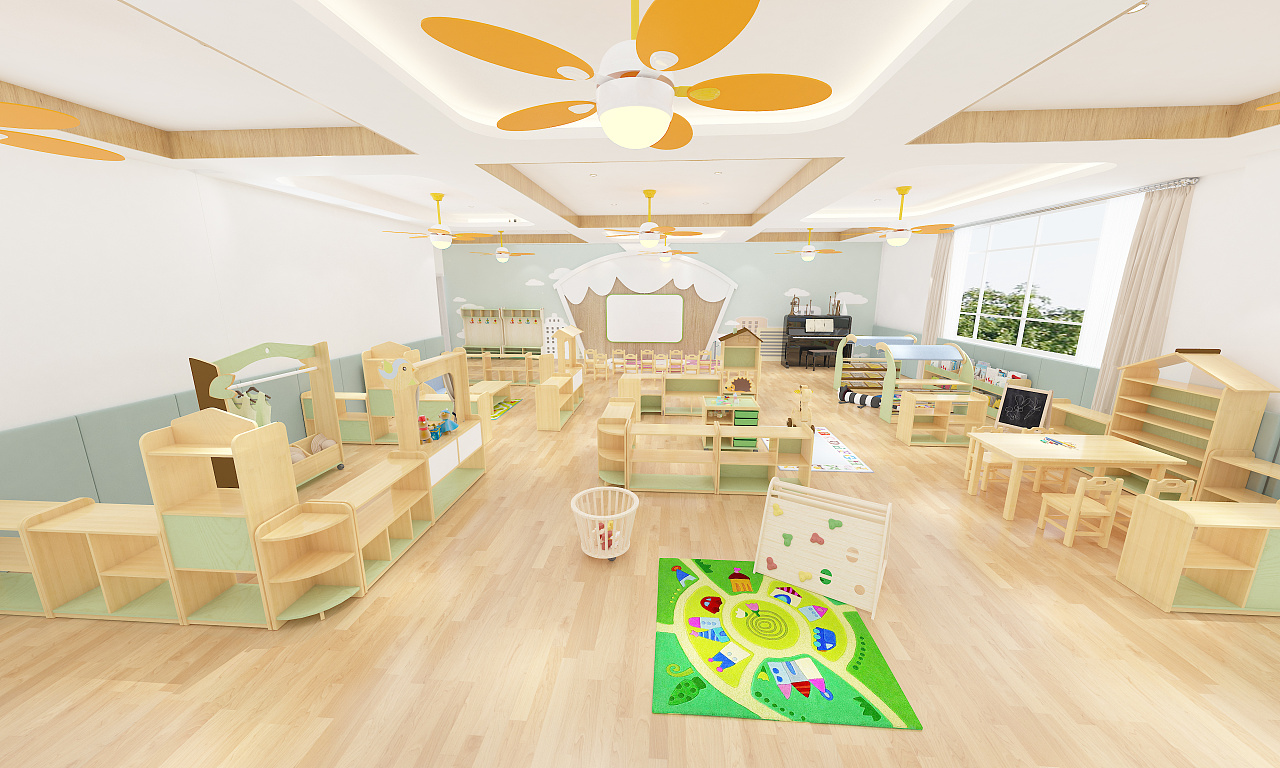 幼儿园活动室家具设计