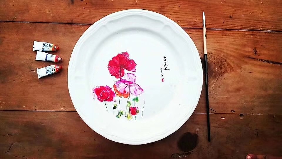 古风盘子画挂墙装饰