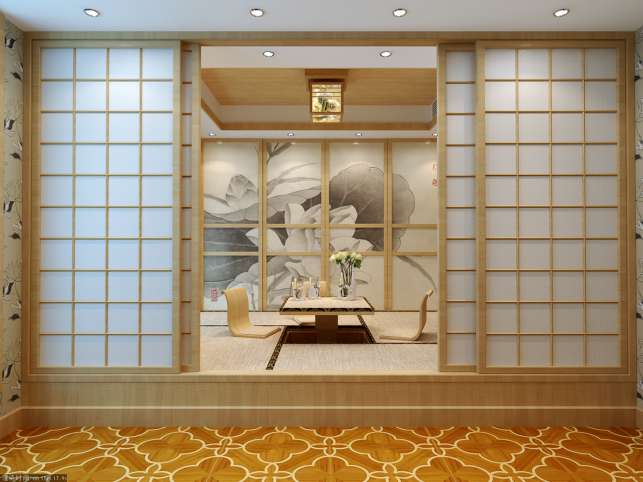 朗润园新中式风格（图ZMjY3OTU4NjA=） - 家装设计 - 站酷设计师天津别墅装饰原创素材 - 站酷ZCOOL