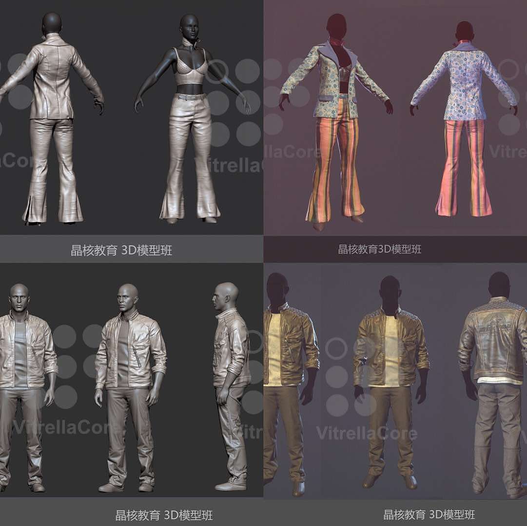 三维服装软件学习（图ZMTc5NjI3MjY4） - 动画/影视 - 站酷设计师晶晶回来啦原创素材 - 站酷ZCOOL