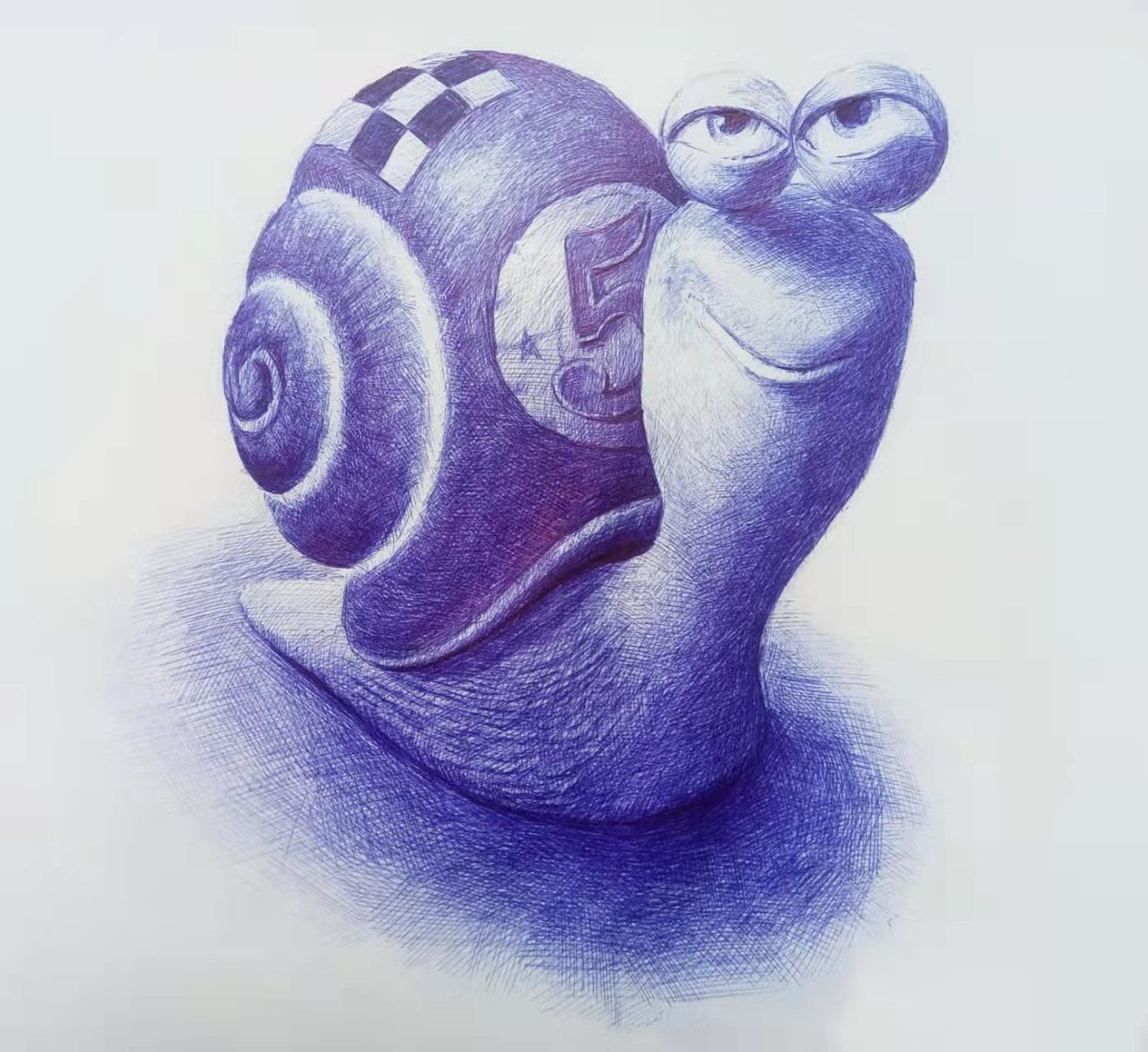 圆珠笔手绘|纯艺术|绘画|蛐蛐艺术设计者 - 原创作品 - 站酷 (zcool)