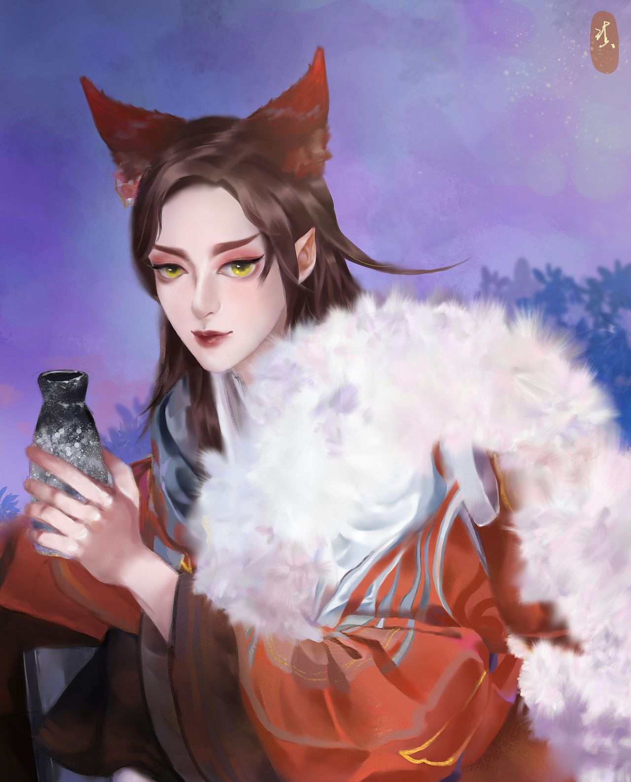 fanart刘畅天谕手游司空