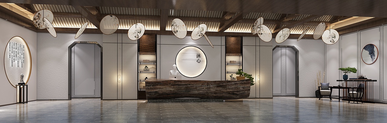 茶室设计（图ZMjI5MzAxNDA0） - 家装设计 - 站酷设计师Gypppppp原创素材 - 站酷ZCOOL