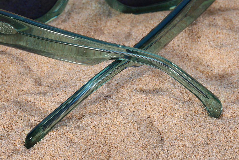 胶架眼镜生产加工厂_GM同款胶架眼镜MF7693绿色-新创森