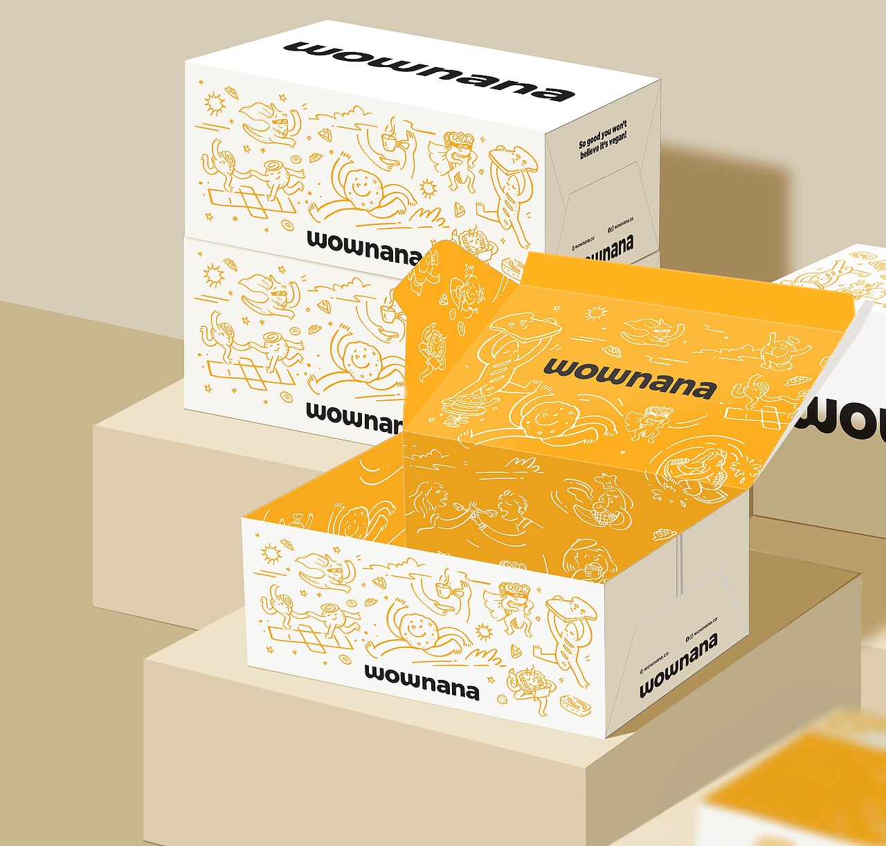 WOWNANA 品牌重塑设计(图ZMzU0ODI4ODg4) - 品牌 - 站酷设计师Epikinono_Studio原创素材 - 站酷ZCOOL