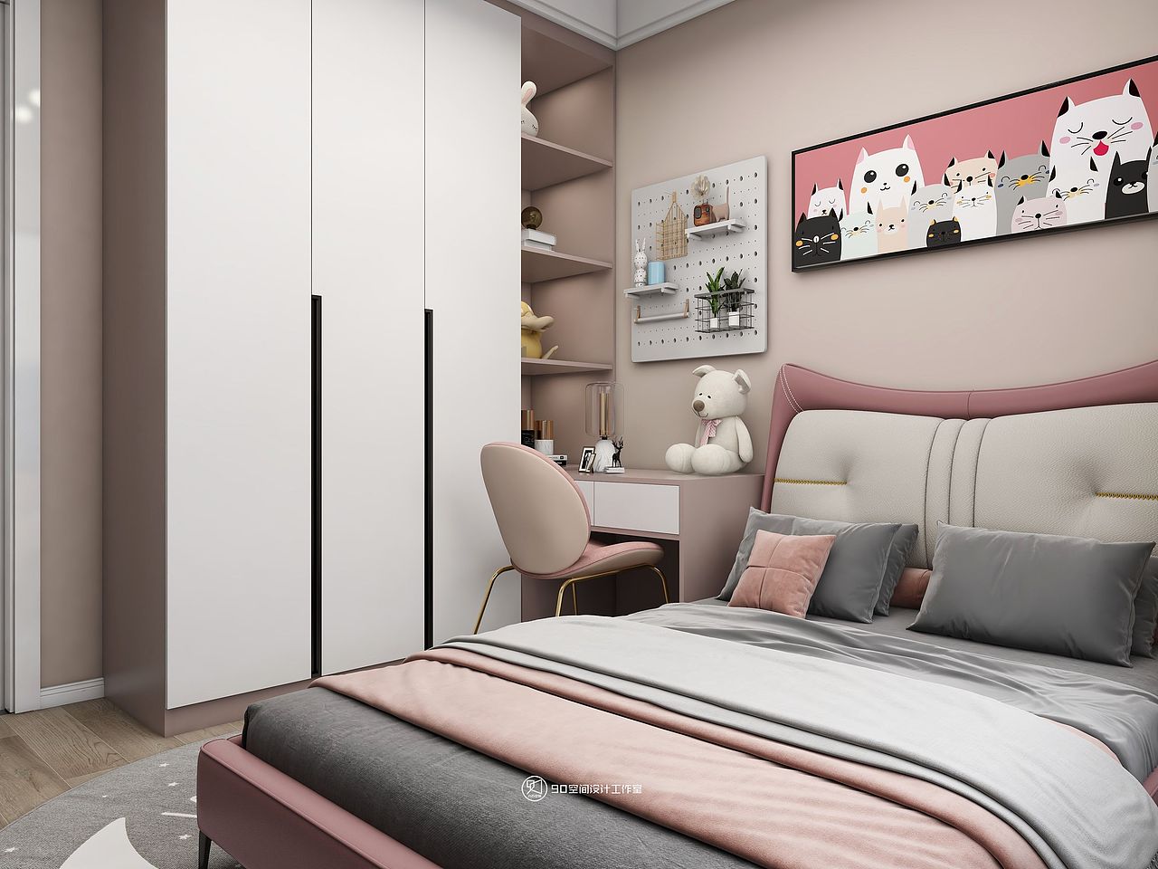 90空间设计∣142㎡兼顾现代与优雅，为生活谱一曲欢愉（图ZMzA2NzcwNDA0） - 家装设计 - 站酷设计师设计师赵响原创素材 - 站酷ZCOOL