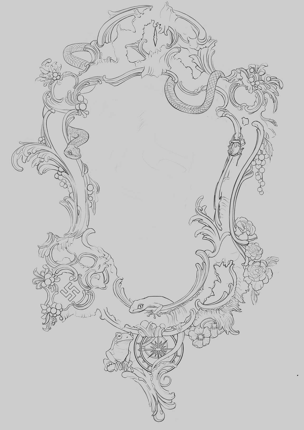 原畫厚涂 概念設(shè)計 《第三帝國的年輕將軍》（圖ZMjIzNzU0Nzcy） - 商業(yè)插畫 - 站酷設(shè)計師黎家銘原創(chuàng)素材 - 站酷ZCOOL