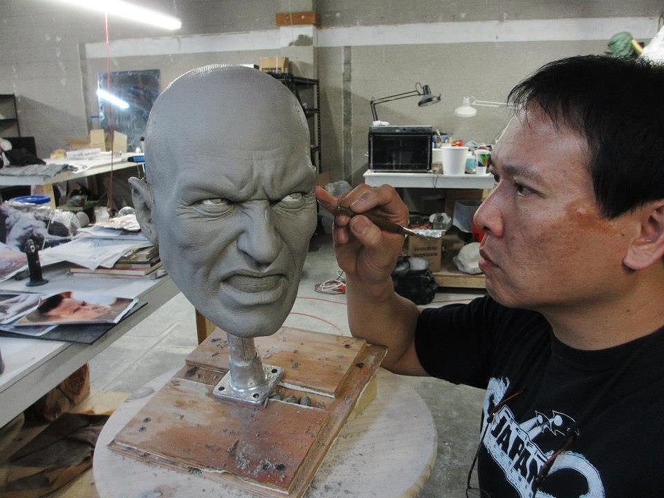 【Steve Wang】英雄联盟授权1比1比例游戏角色复制大型雕像