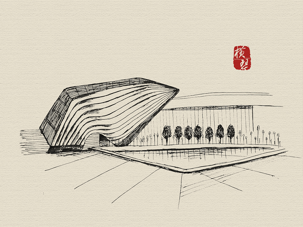 手绘横琴（图ZNDY3Mjg2MTI=） - 商业插画 - 站酷设计师不吃鱿鱼mm原创素材 - 站酷ZCOOL