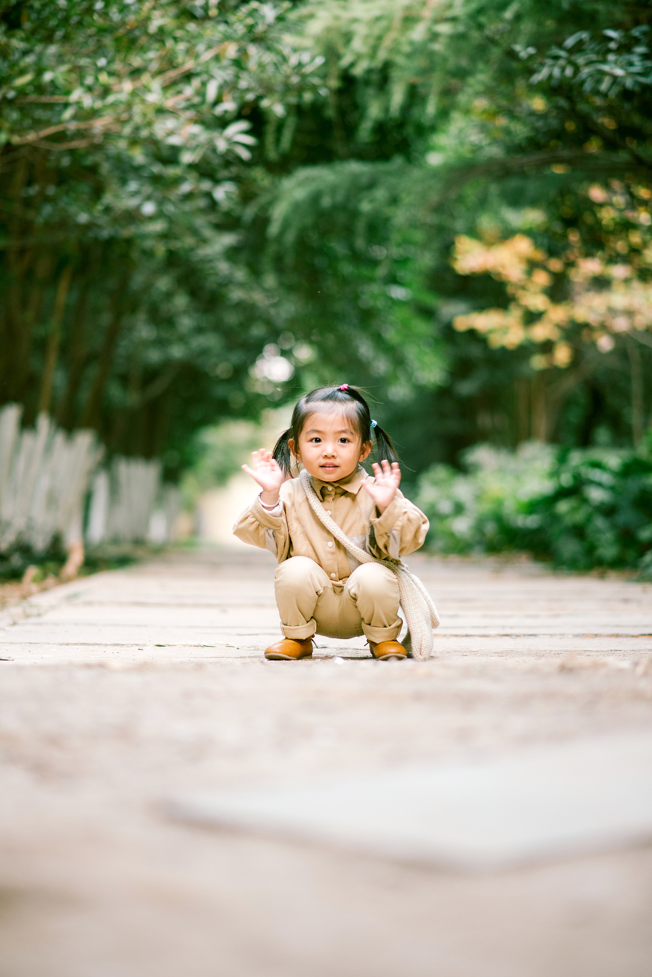 糖果色的秋天,甜甜的你