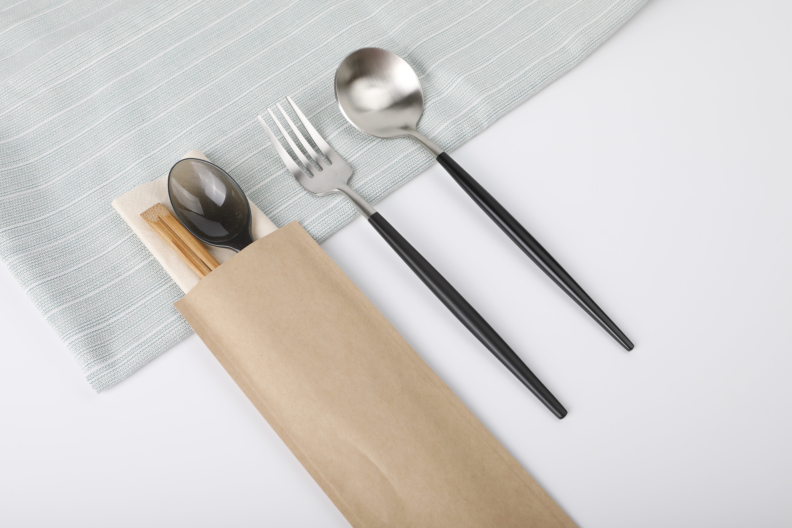 筷子套餐具包样机