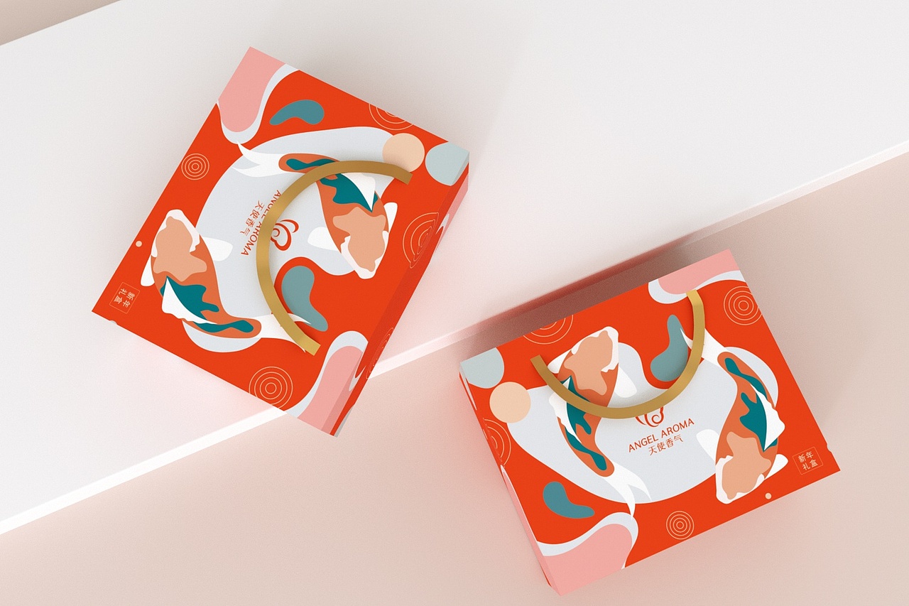 喜庆节日新年食品礼盒、土特产干货礼盒、烘焙礼盒